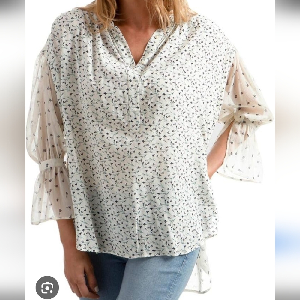 Lucky Brand Long Sleeve Women's Top